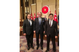 ATSO PRESIDENT PARTICIPATED IN THE PROGRAM ORGANIZED IN THE PRESIDENTIAL COMPLEX OF THE REPUBLIC OF GÖKTAŞ
